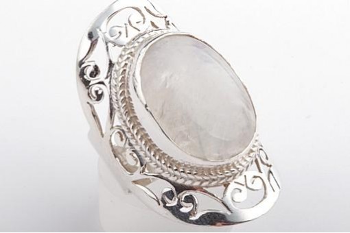 Mondstein Ring 925 Sterling Silber Top!