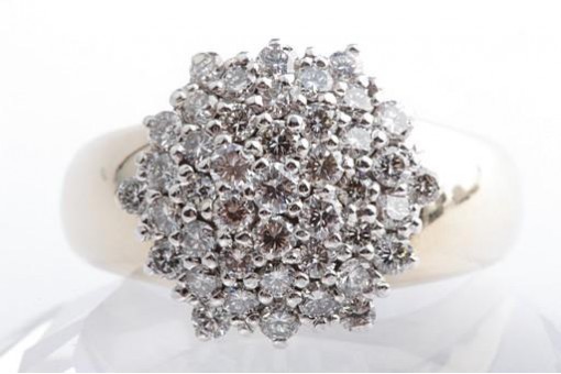 Brillant Diamant 1,07ct Ring 585 14K Gelb Gold Gr. 54 17,2mm