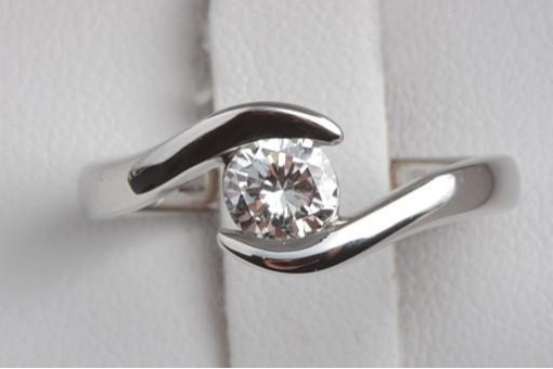 Solitär Brillant Diamant 0,48ct G Vvsi Ring 950 Platin Gr. 51 DPL Gutachten