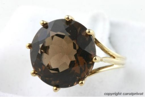 Topasring 585 er 14k Gelb Gold Gr 55 17,5mm Top!