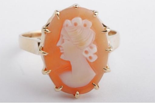 Gemmen Ring 585 14K Gelb Gold Gr 56,5 Top!