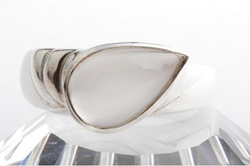Ring mit Mondstein 925 Sterling Silbern Gr. 65
