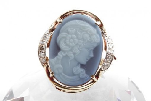 Gemmen Diamant Ring 585 14K Gelb Gold Gr. 55