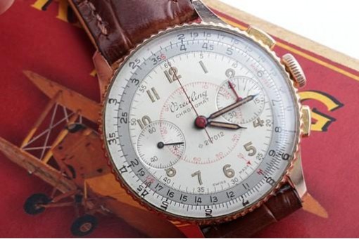 Breitling Chronomat 217012 Gelbgold v. 1946 Cal. 769