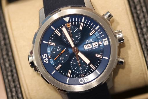 IWC Aquatimer Chronograph IW376806 Full-Set Stahl 44mm Ungetragen!