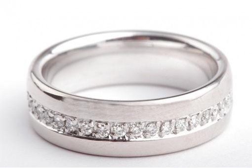 Brillant Ring Rauschmaier Memoire Memory 585 14kt Weiß Gold Luxus