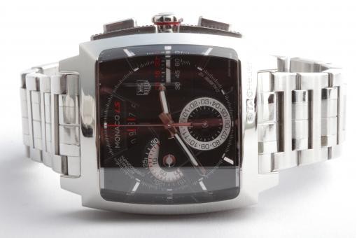 Tag Heuer Monaco LS Calibre 12 Chronograph Stahl Full-Set v. 2013