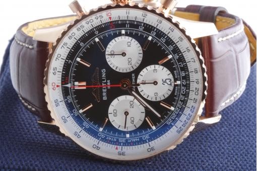 Breitling Navitimer B01 Chronograph 43 RB0138 750 18K Ros&eacute; Gold Full-Set v.2025