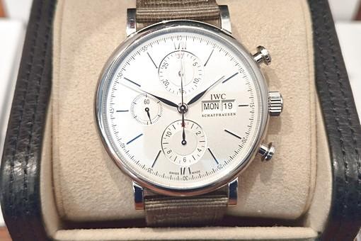 IWC Portofino Chronograph IW391027 Full-Set v.2021 Stahl Herrenuhr