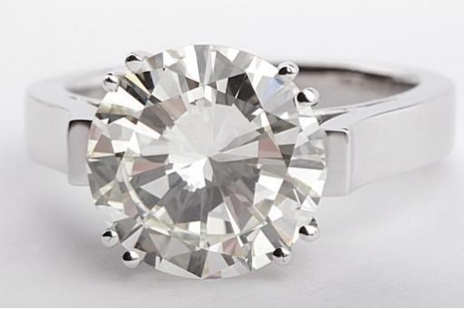 Brillantring 4,63ct Solit&auml;r 750 Wei&szlig;gold Wertgutachten 77000 HRD Expertise