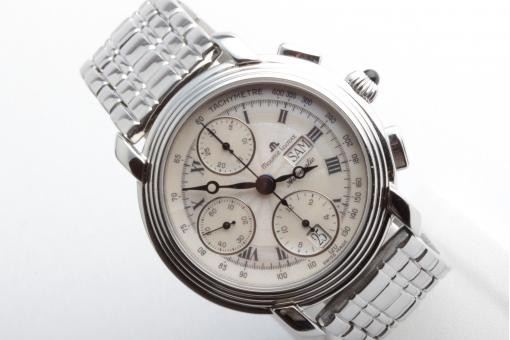 Maurice Lacroix Masterpiece Ref. 67413 Chronograph CRONEO Automatik Stahl