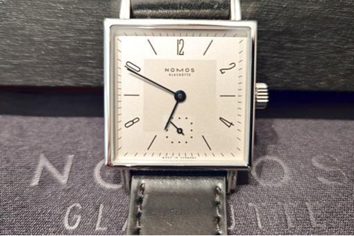 Nomos Glash&uuml;tte Tetra Epcos Full-Set v. 2018 Damen Stahl