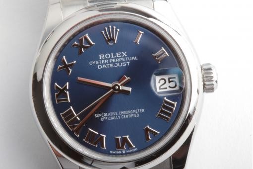 Rolex Lady Datejust Ref. 278240 31mm v. 2025 Blau mit r&ouml;mischen Ziffern