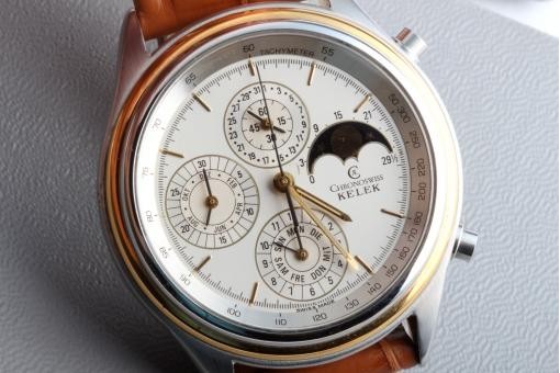 Chronoswiss Kelek CH27073 Box Papiere &uuml;berholt Mondphase Kalender Automatik