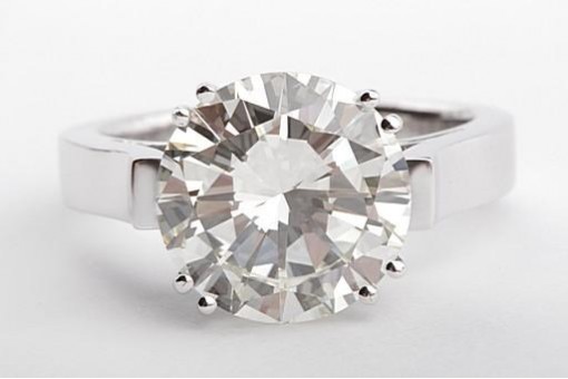 Brillantring 4,63ct Solit&auml;r 750 Wei&szlig;gold Wert 77000 EUR HRD Expertise