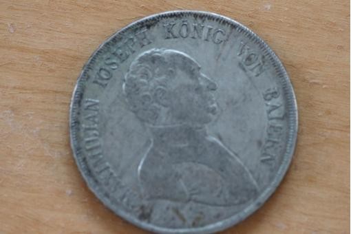Bayern Konventionstaler 1807 M&uuml;nchen Maximilian I.Joseph 1806-1825