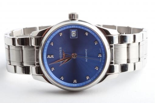 Longines Master Collection L2.357.4.98.6 Automatic Damen Stahl Diamanten